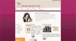 Desktop Screenshot of drskinpimples.com
